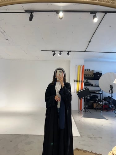 عباية سوار كحلي