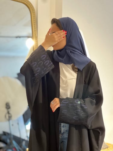 عباية سوار كحلي