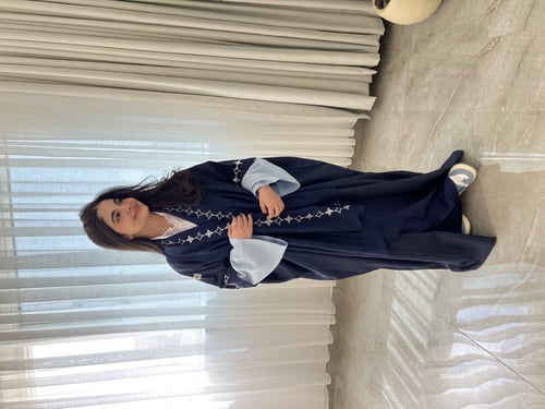 عباية نجوم كحلي