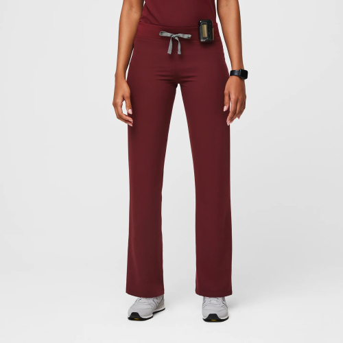 Figs, Burgundy Livingston Pants