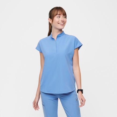 Figs, Ceil Blue Rafeala Top