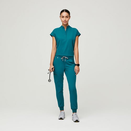 Figs, Pacific Blue Zamora Jogger Pants