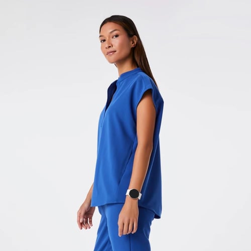 Figs, Winning Blue Rafeal Top