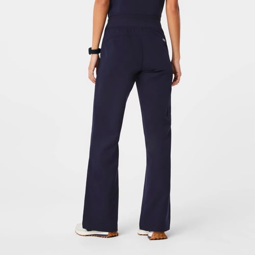 Figs, Navy Isabel Wide Leg Pants