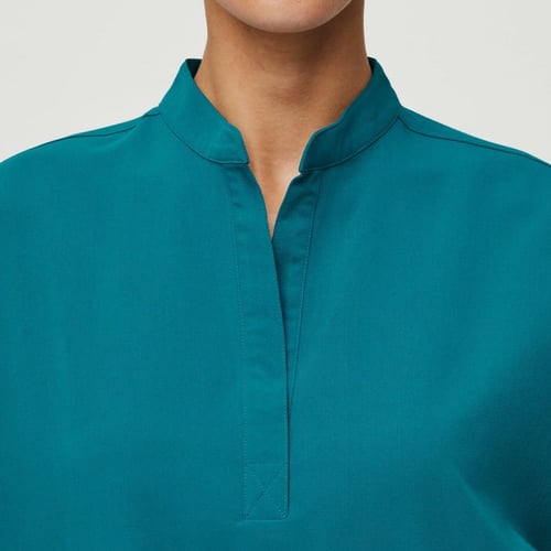 Figs, Pacific Blue Rafeala Top