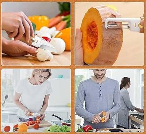 سكين مع قشاره