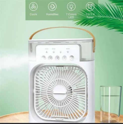 مروحه مع رذاذ