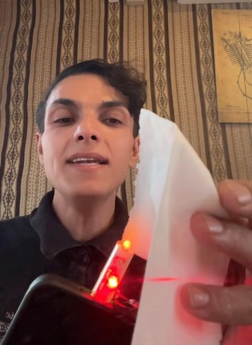 ولاعه الجوال تعمل على جوالات التايب سي