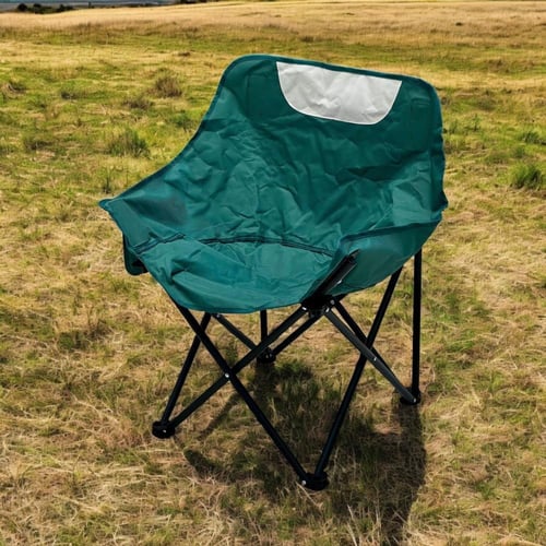 كرسي مصفط لون اخضر