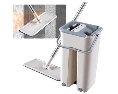 ممحسه تنظيف مع سطل