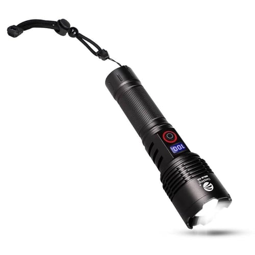 مصباح يدوي قابل لاعادة الشحن زوم