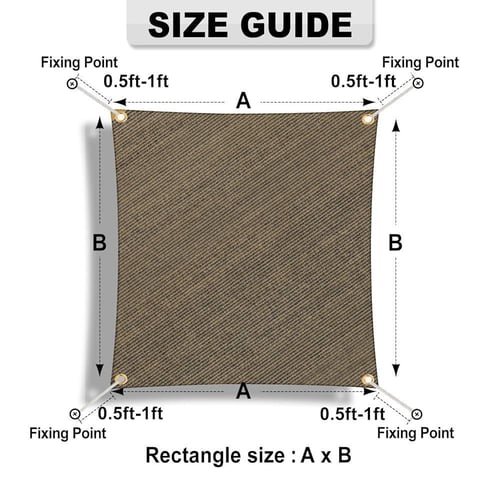 مظله شراع 4*5
