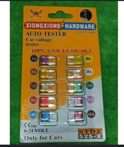 طقم فيوزات 10 حبه