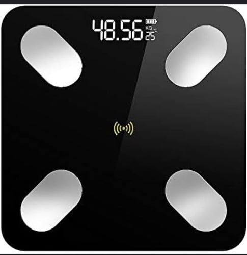 ميزان اكتروني اسود