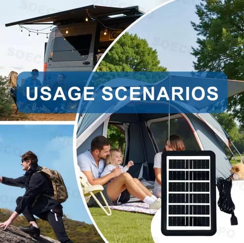 لوح طاقه 4 يو اس بي