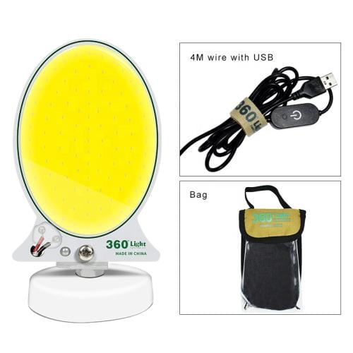 لمبه تخيم يو اس بي