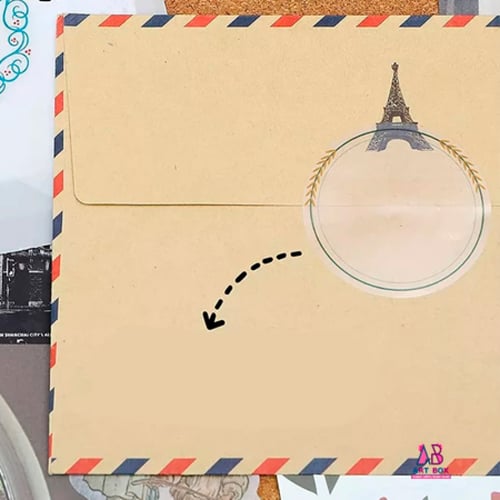 ملصق لطابعة phomemo M220-M110 شفاف مزخرف