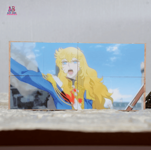 مكعب ليدي اوسكار المتحرك الفني