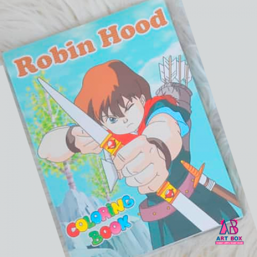 دفتر تلوين روبن هود