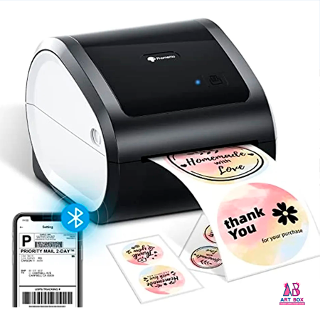 طابعة البوليصات و الملصقات الحرارية السريعة D520 -...