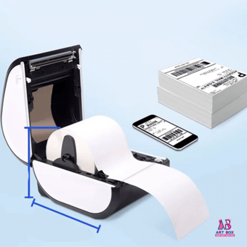 طابعة البوليصات و الملصقات الحرارية السريعة D520 -...