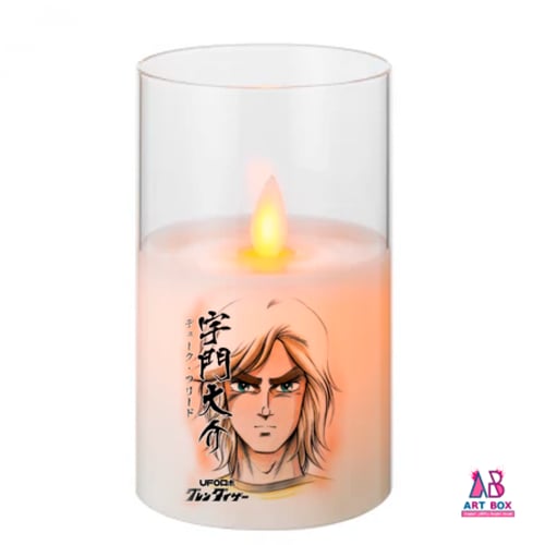 شمعة بلهب متأرجح يشبه اللهب الحقيقي بأضاءة led