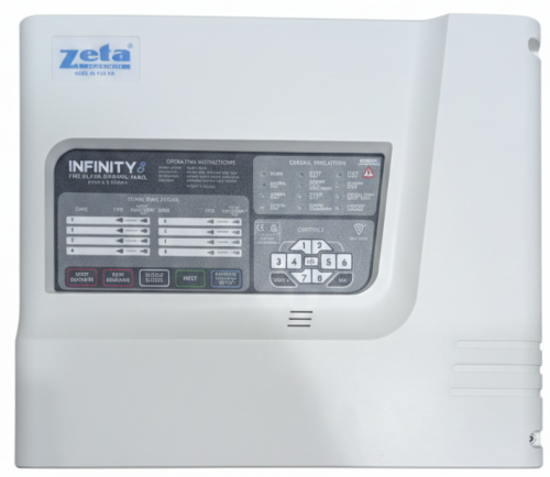 لوحة تحكم انذار الحريق 2 زون زيتا انجليزي