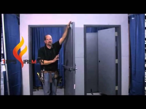 باب طوارئ مقاوم للحريق / صيني ( مقاس 96 سم * 210 س...