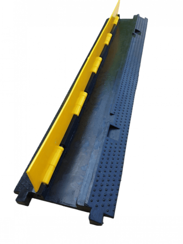 مطب كيبل قناة واحدة 100 سم × 25 سم فتحة 7 سم