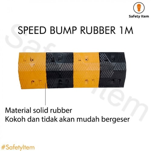 مطبات السرعة المطاط 100 سم × 34 سم × 5 سم