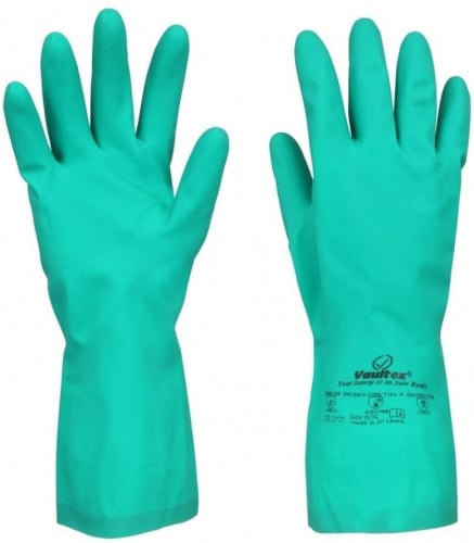 قفاز كيميائي ماركة _ فولتكسNitrile Flock Lined Glo...