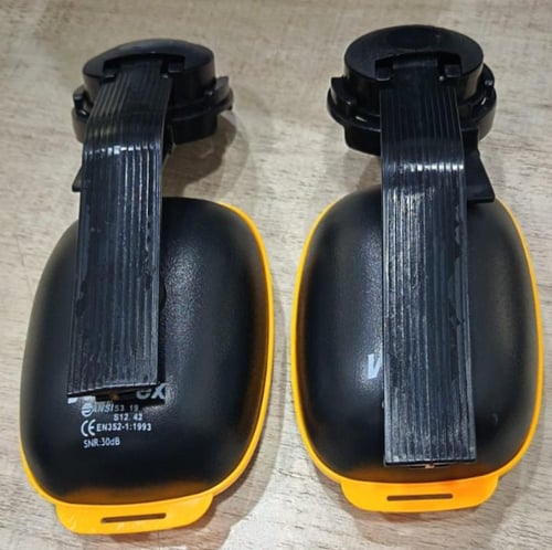 VT-5870 كاتم صوت لخوذة فولتكس اصفر