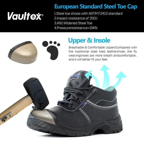 حذاء سلامة طويل ماركة فولتكس