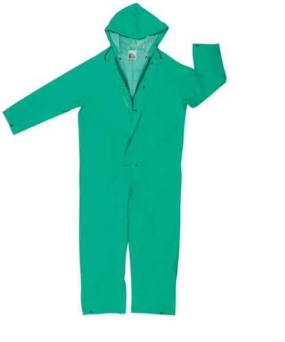 CHEMICAL SUIT GREEN coverall