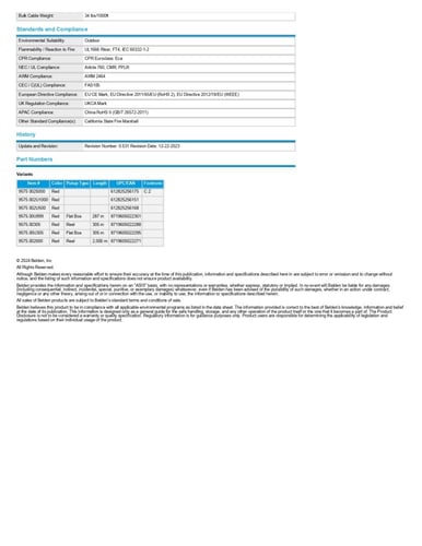 سلك حريق بلدن نيوزيلندي Belden