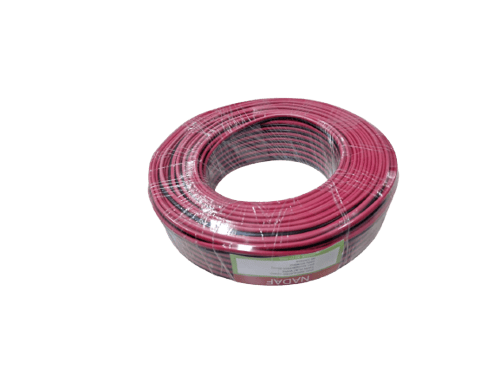 سلك تركيب كواشف الدخان PVC أحمر وأسود 1.5 مم * 50...