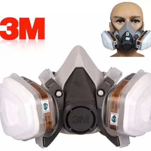 ماسك / قناع الغاز 3M 6200 مع الفلاتر 3M 6003/07047