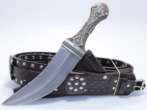 جوفية فضة صافي قرن طبيعي