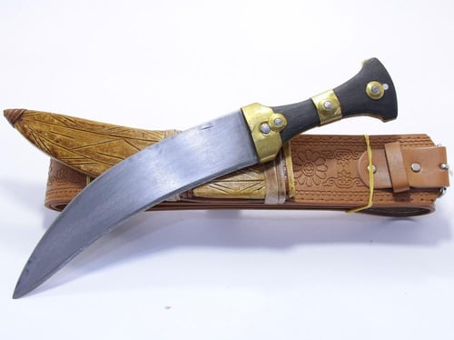 سكين تهامي قرن معدن زمبليك