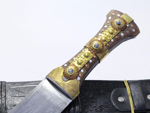 سكين تهامي قرن معدن زمبليك