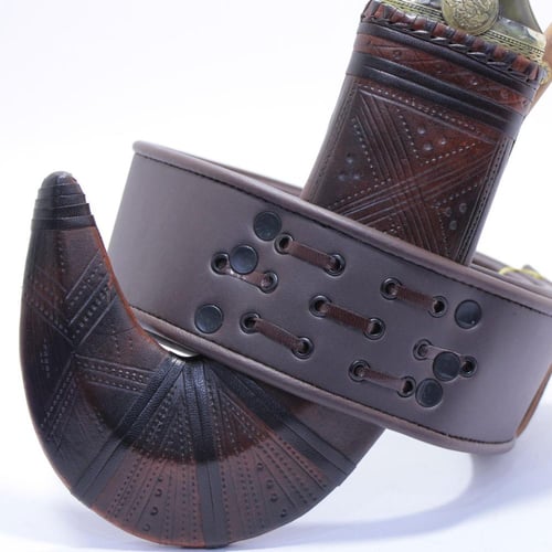 جنبيه نجرانية قرن طبيعي