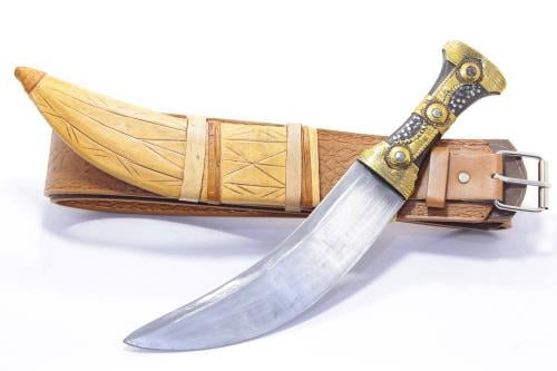 سكين تهامي معدن زنبليك قرن طبيعي