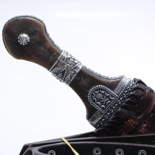 جوفية فضة صافي قرن طبيعي