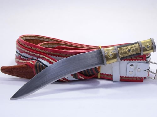 سكين حواشي قرن طبيعي