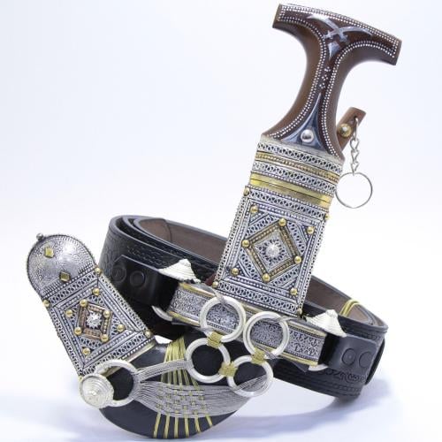 خنجر فيبر مرموس مقاس 5 معدن