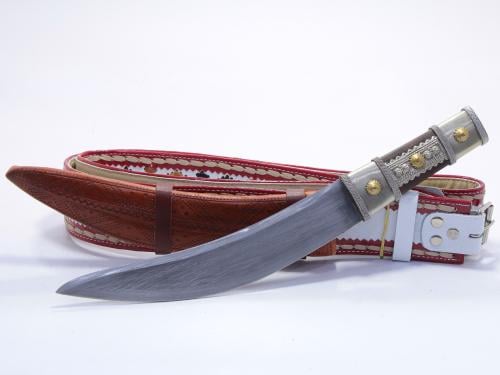 سكين حواشي قرن طبيعي ساطور برازيلي