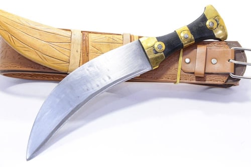 سكين تهامي معدن زنبليك قرن طبيعي