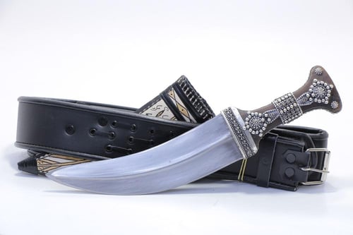 جوفية فضة صافي قرن طبيعي