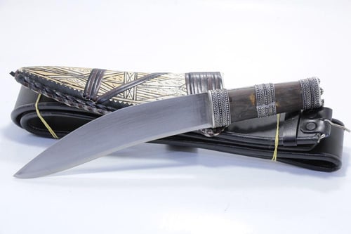 شفرة فضة صافي قرن طبيعي