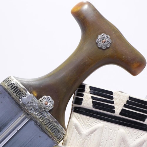 جنبية صنعاني قرن طبيعي